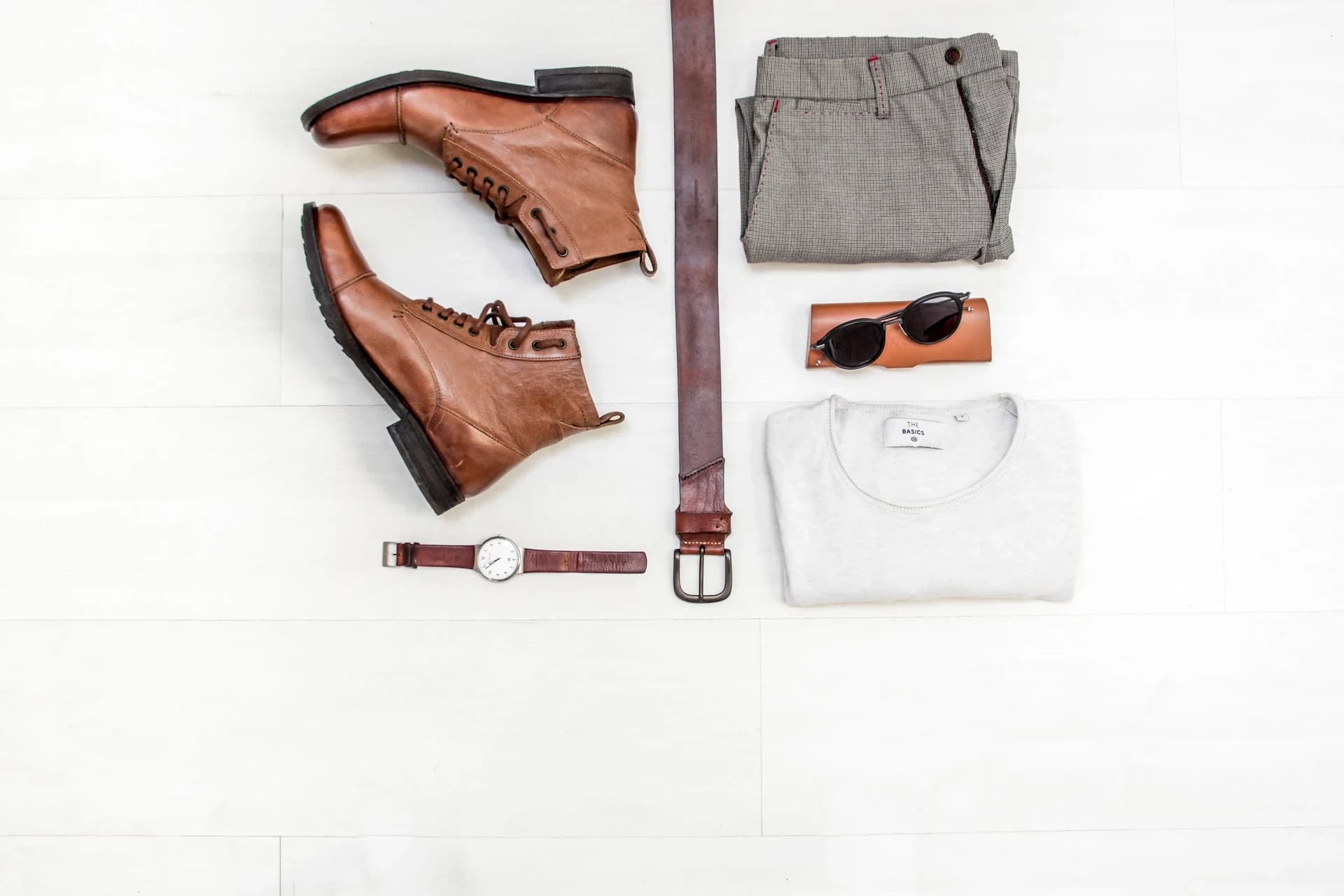 Fittingly outfit flat lay