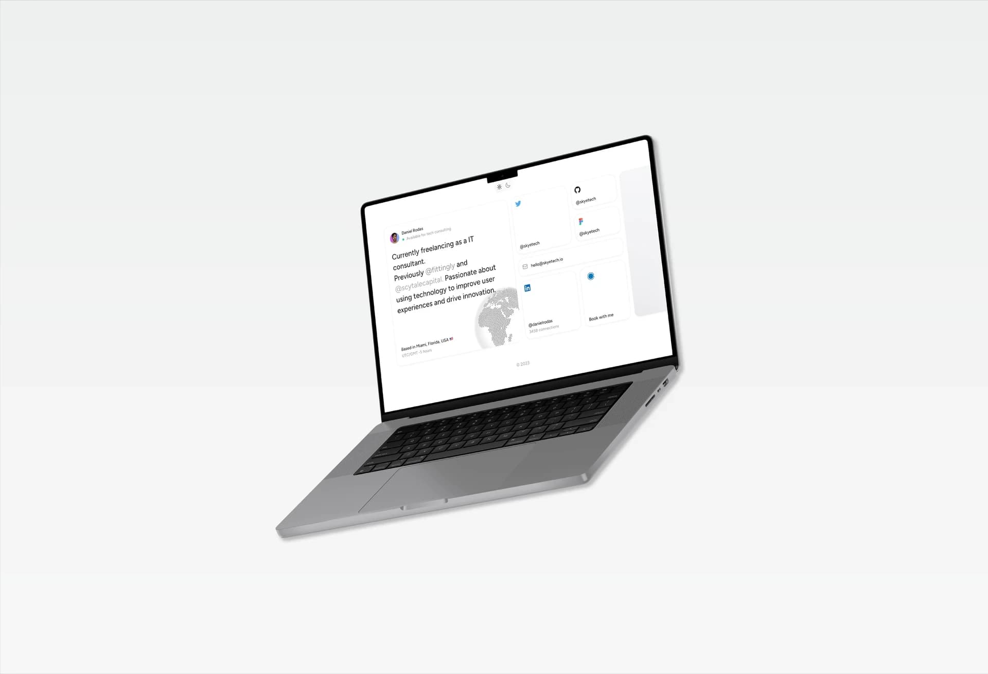 Skye Tech laptop